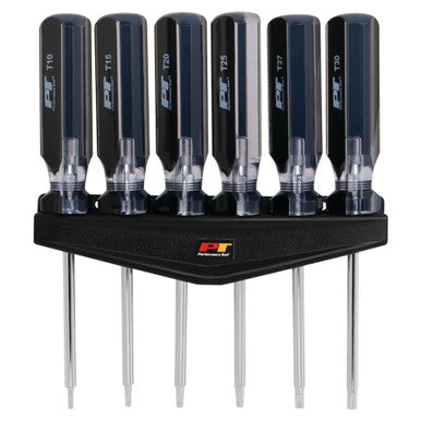 Performance Tool W80006 6 pc. Star Screwdriver Set w/Rack
