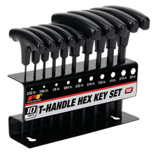Load image into Gallery viewer, Performance Tool W80274 10 pc. SAE T-Handle Hex Key Set