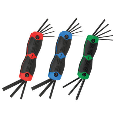 Performance Tool W80287 3 pc. Folding Star & Hex Key Set
