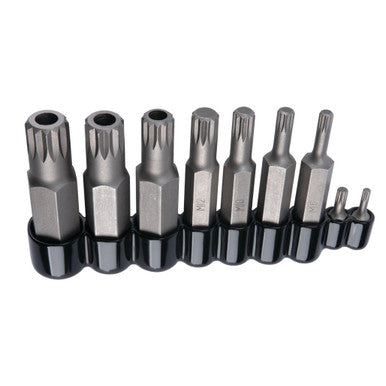 Performance Tool W86024 9 pc. Master Triple Square Bit Set