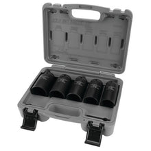 Load image into Gallery viewer, Performance Tool W89316 5 Pc. 1/2&quot; DR Metric Axle Nut Socket Set - 12Pt.
