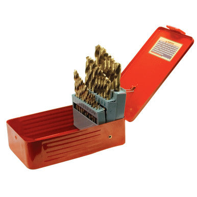 Performance Tool W9017 29 pc. Drill Bit Set w/Steel Case