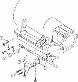 WINTERS 1095 Hardware Kit Turbo 400