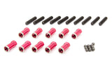 WINTERS 6390AR Alum Gear Cover High Nut Red