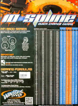 Load image into Gallery viewer, WINTERS POSTER10 10 Spline Gear Chart Poster