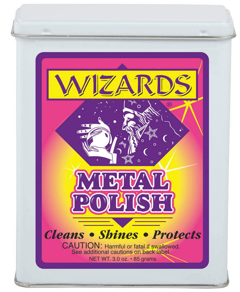 WIZARD PRODUCTS 11011 Metal Polish 3oz.