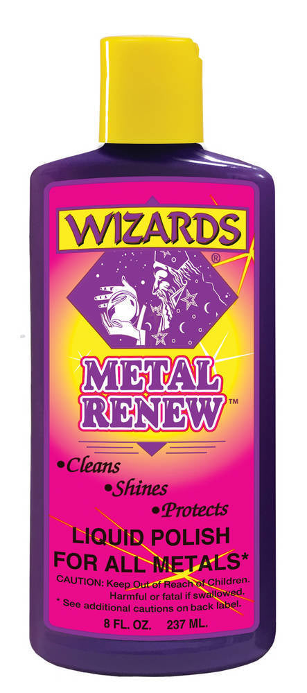 WIZARD PRODUCTS 11020 Metal Renew Polish 8oz.