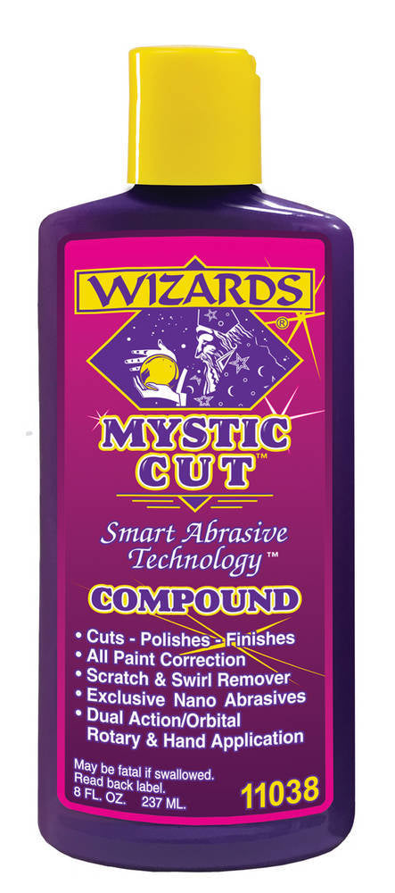 WIZARD PRODUCTS 11038 Mystic Cut Compound 8oz.