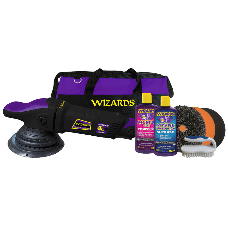 WIZARD PRODUCTS DA21HDKIT Wizard 21 Big Throw Polisher w/SSR Kit