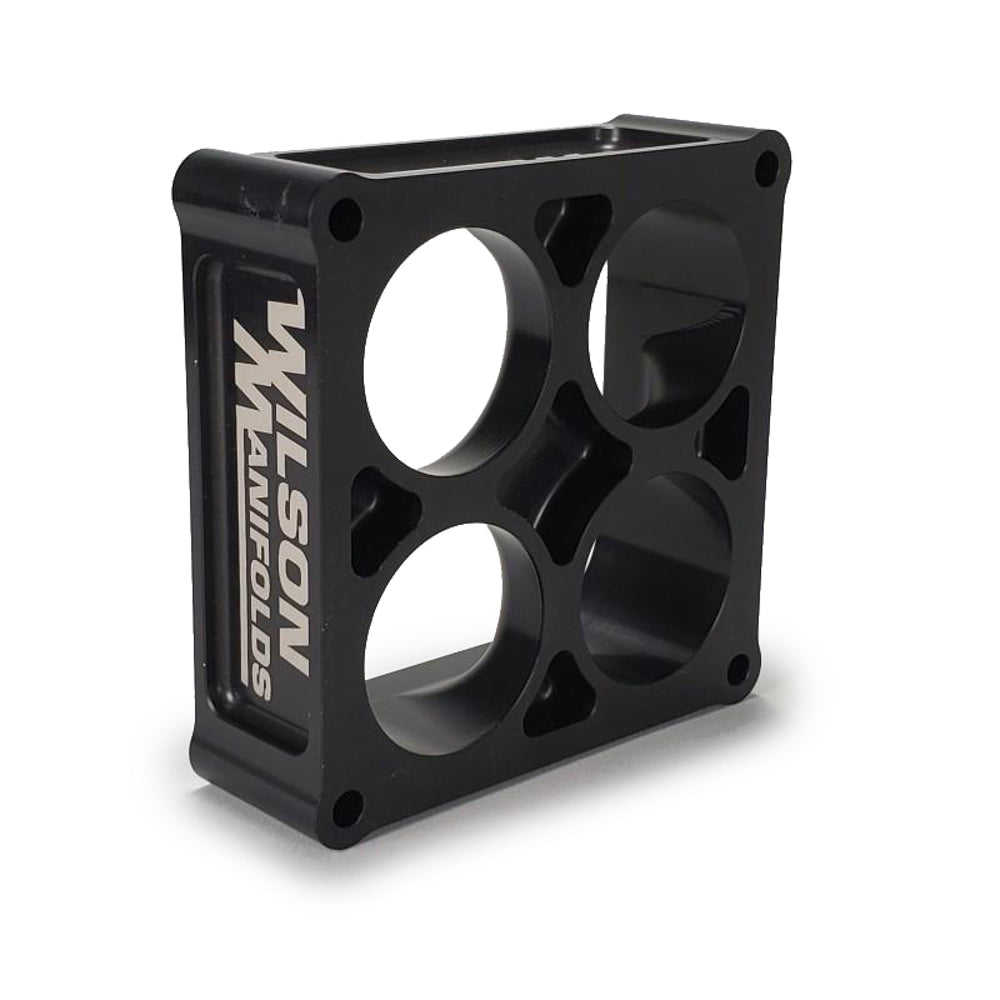 WILSON MANIFOLDS 024350 2.00in Tappered LW Carb Spacer 4500 2.250 Bore