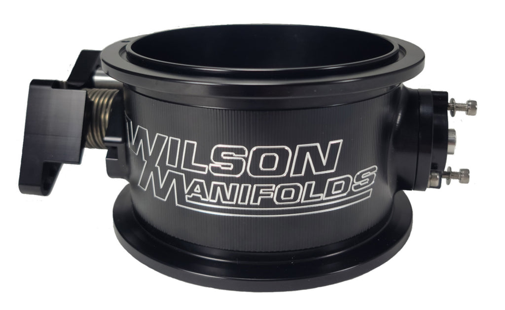 WILSON MANIFOLDS 471123VHB 123mm Throttle Body 5.000 OD V-Band Base