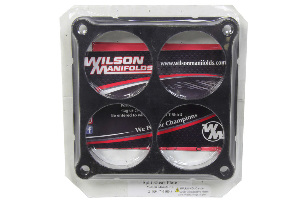 WILSON MANIFOLDS 525255 2.550in Bore Shear Plate 4500