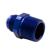 Load image into Gallery viewer, Dedenbear WPF2 ADAPTER, 12 AN TO 1" NPT, BLUE ALUMINUM