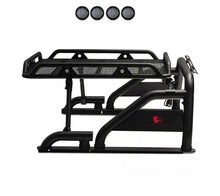 Load image into Gallery viewer, Black Horse Off Road WRB-001BK-PLFB Warrior Roll Bar Kit for Select Chevrolet Silverado 1500, Chevrolet Silverado HD, Chevrolet Silverado 3500, Chevrolet Silverado HD, Dodge Ram 1500, Dodge Ram 2500, Dodge Ram 3500, Ford F-150, GMC Sierra 1500, GMC