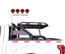 Load image into Gallery viewer, Black Horse Off Road WRB-001BK-PLR Warrior Roll Bar Kit for Select Chevrolet Silverado 1500, Chevrolet Silverado HD, Chevrolet Silverado 3500, Chevrolet Silverado HD, Dodge Ram 1500, Dodge Ram 2500, Dodge Ram 3500, Ford F-150, GMC Sierra 1500, GMC Sierra