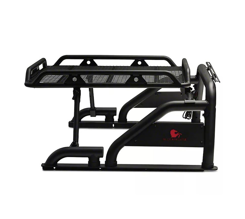 Black Horse Off Road WRB-001BK Warrior Roll Bar for Select Chevrolet Silverado 1500, Chevrolet Silverado HD, Chevrolet Silverado 3500, Chevrolet Silverado HD, Dodge Ram 1500, Dodge Ram 2500, Dodge Ram 3500, Ford F-150, GMC Sierra 1500, GMC Sierra HD, GMC