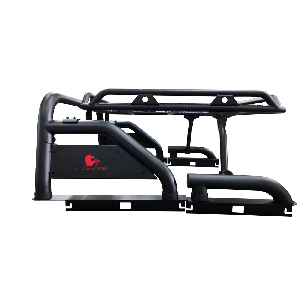 Black Horse Off Road WRB-09BK Warrior Roll Bar for Select Jeep Gladiator