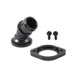 Holley 97-343  Water Neck - Swivel 45 Degree Angle - Black