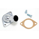 Trans-Dapt 4788 Water Neck; SB and BB Chevy- Early Model; (Gasket Seal); -CHROME