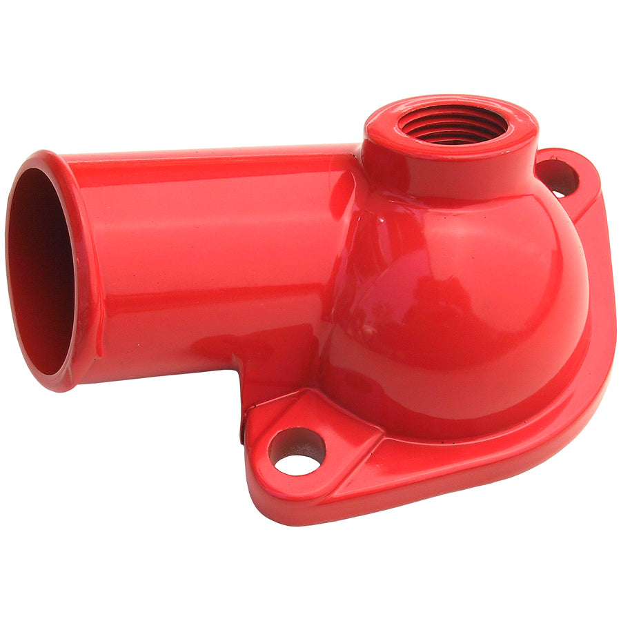 Water-Neck;-Sb-And-Bb-Chevy--Late-Model-(12-Npt-Port);-O-Ring-Seal-Chevy-Orange