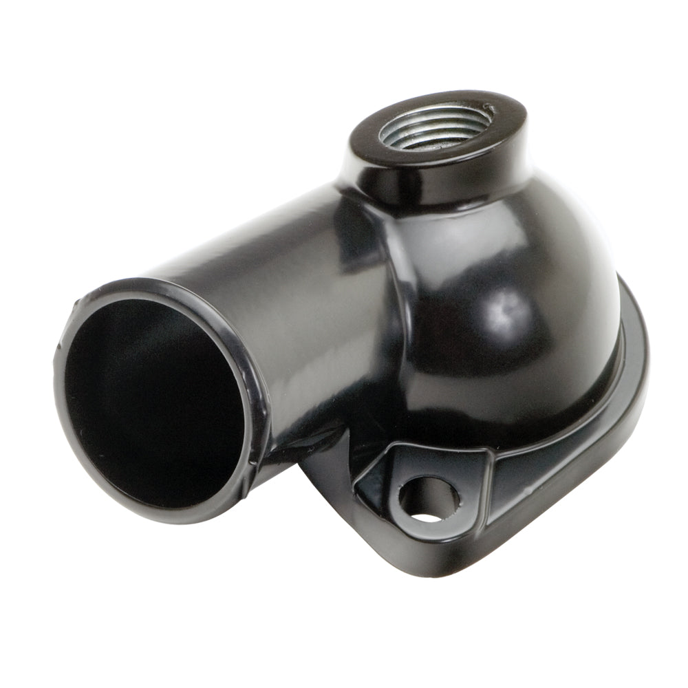Water-Neck;-Sb-And-Bb-Chevy--Late-Model-(12-Npt-Port);-O-Ring-Seal-Chevy-Orange