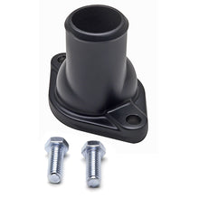 Load image into Gallery viewer, Water-Neck;-Sb-And-Bb-Chevy;-(O-Ring-Seal);-Straight-Up-Design--Asphalt-Black