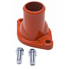 Load image into Gallery viewer, Water-Neck;-Sb-And-Bb-Chevy;-(O-Ring-Seal);-Straight-Up-Design--Chevy-Orange