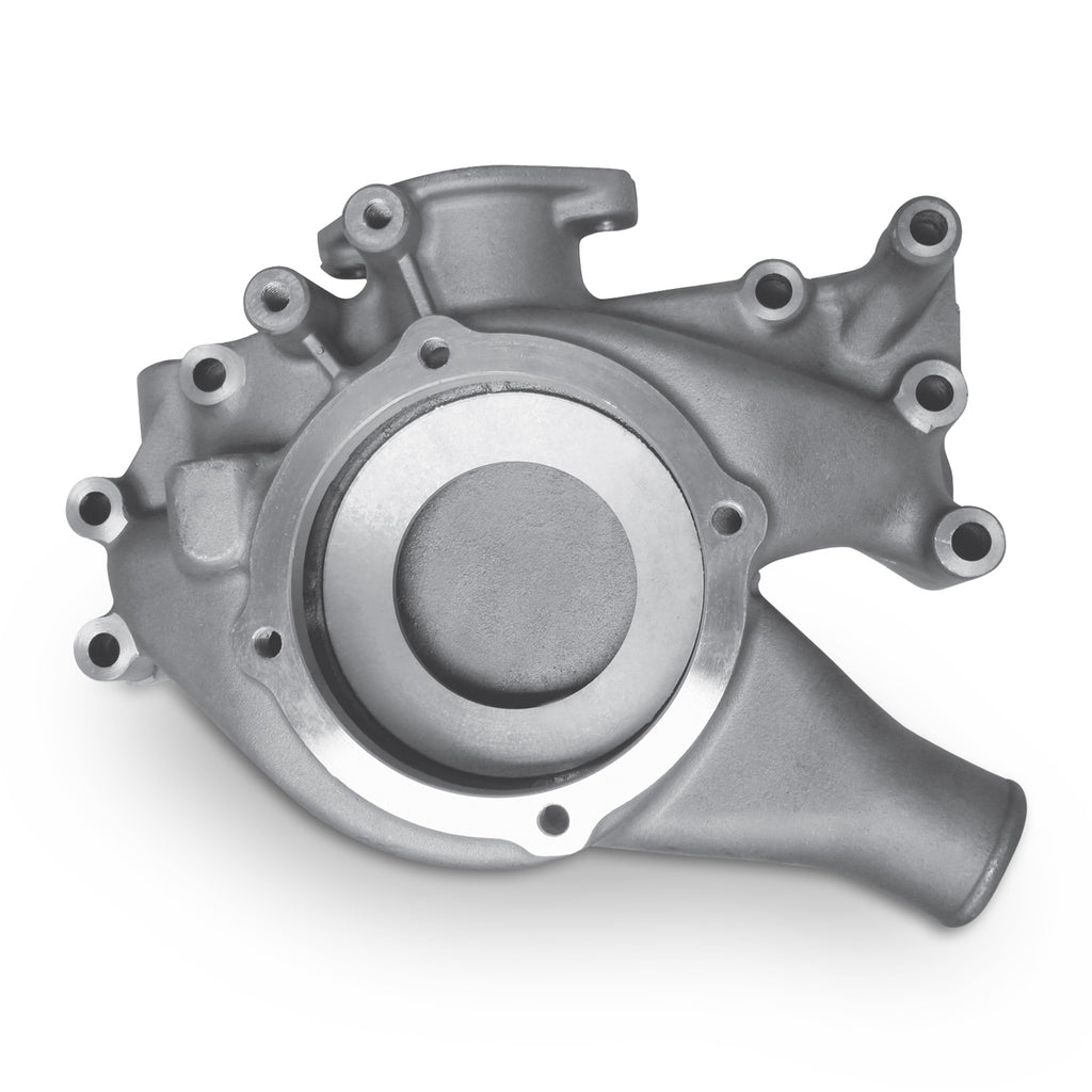 Water-Pump-Housing;-Aluminum;-Natural-Finish;-Fits-Mopar-B,-Rb,-And-Hemi