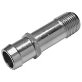 Proform 66365 Water Pump Pipe Fitting; Steel; Chrome; 1in. NPT Male to 3/4in. Hose Barb