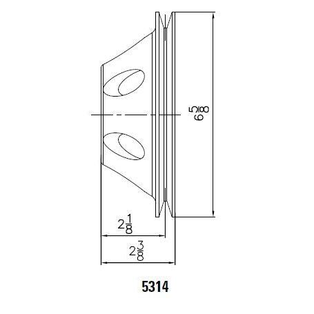Water-Pump-Pulley---Aluminum---Single-Groove