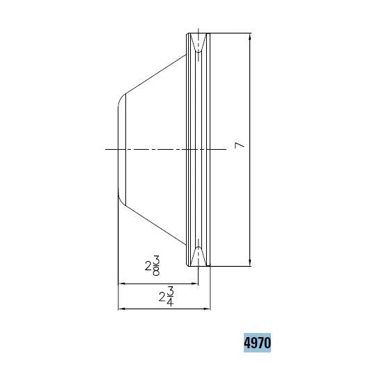 Water-Pump-Pulley---Chrome---Single-Groove