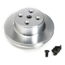 Load image into Gallery viewer, Water-Pump-Pulley-Aluminum-Bb-Chevy-Lwp-Machined-Finish
