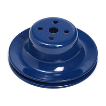 Load image into Gallery viewer, Water-Pump-Pulley;-1-Groove;-1965-1966-Ford-289;-O.E.-Water-Pump--Ford-Blue
