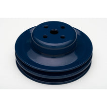 Load image into Gallery viewer, Water-Pump-Pulley;-2-Groove;-1965-1966-Ford-289;-O.E.-Water-Pump--Ford-Blue