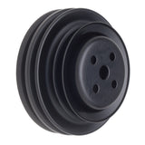 Trans-Dapt 8308 WATER PUMP Pulley; 3 Groove; 1964-1973 FORD 289; O.E. Water Pump- ASPHALT BLACK