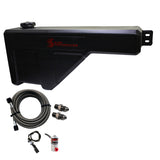 Snow Performance SNO-40015-BRD 10 Gal. Water-Methanol Tank Upgrade Braided Stainless Line (w/brackets; solenoid