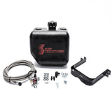 Snow Performance SNO-40014-BRD 2.5 Gal. Water-Methanol Tank Upgrade Braided Stainless Line (w/brackets; solenoi