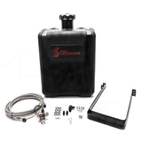 Snow Performance SNO-40016-BRD 7 Gal. Water-Methanol Tank Upgrade Braided Stainless Line (w/brackets; solenoid,