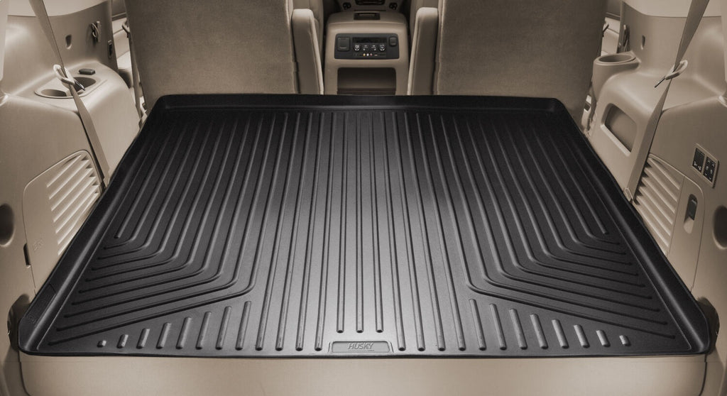 Husky Liners 23411 Weatherbeater-Cargo Liner Behind 3rd Seat for Select Ford Expedition, Lincoln Navigator