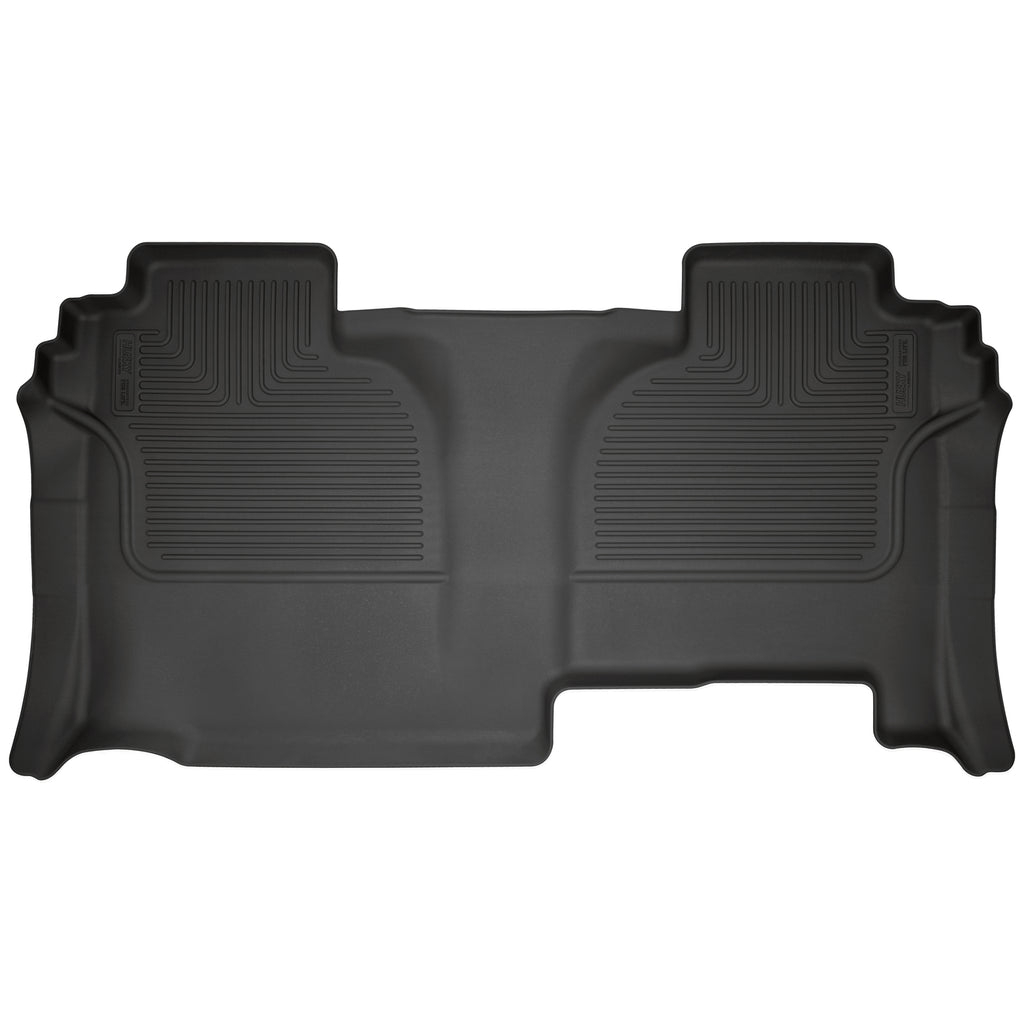 Weatherbeater-Black-Second-Row-Floor-Liner-;-SilveradoSierra-Double-Cab-19-23-1500--20-23-Hd
