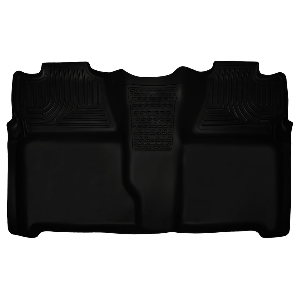 Weatherbeater-Second-Row-Floor-Liners-;-07-13-SilveradoSierra-Crew-Cab-1500-07-14-Hd-;-Full-Coverage