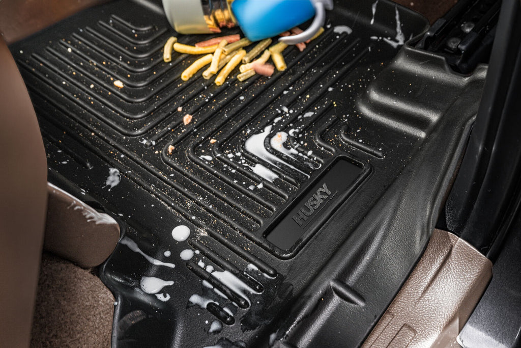 Husky Liners 13611 Weatherbeater-Front Floor Liners for Select Cadillac XT5, Chevrolet Blazer, GMC Acadia