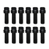 Proform 66751 Wedge-Locking Header Bolts; Hex Head; 3/8 dia. X 3/4in Black Oxide; 12 Pcs