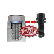 Load image into Gallery viewer, Wedge-Locking-Header-Bolts;-Hex-Head;-38-Dia.-X-34In-Black-Oxide;-12-Pcs