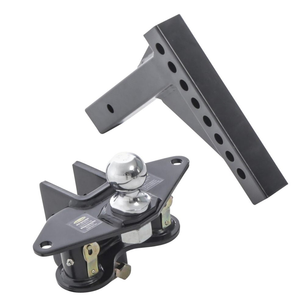 Weight-Distributing-Hitch-With-Adjustable-Ball-Mount-And-Shank