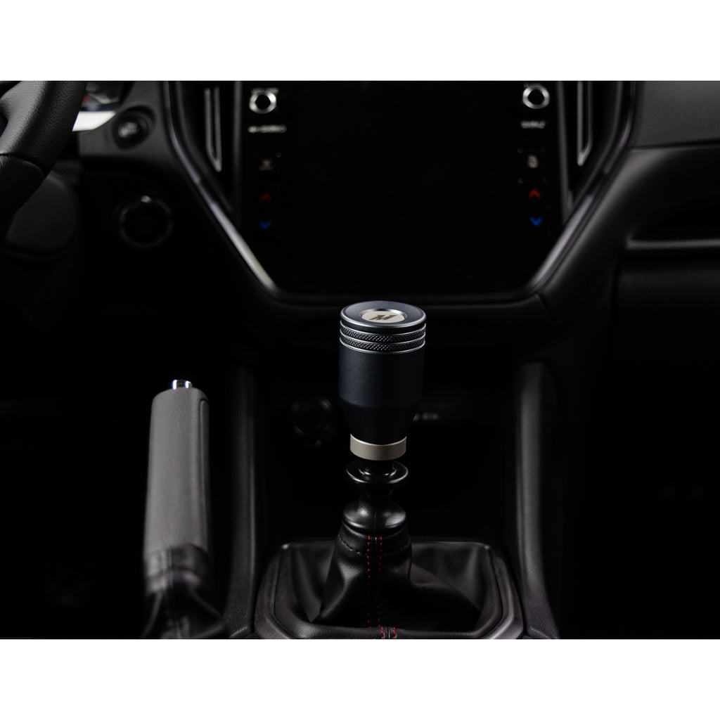 Weighted-Shift-Knob,-Fits-Subaru-Wrx-2022,-Gunmetal,-Silver-Core