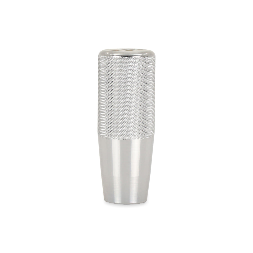 Weighted-Shift-Knob,-Xl,-Knurled,-Silver