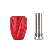 Load image into Gallery viewer, Weighted-Steel-Core-Shift-Knob,-Twist,-Red