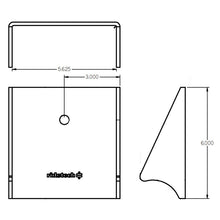 Load image into Gallery viewer, Weld-On-Rear-Lower-Air-Spring-Bracket-For-3-Axle-Housing,-Uncoated.