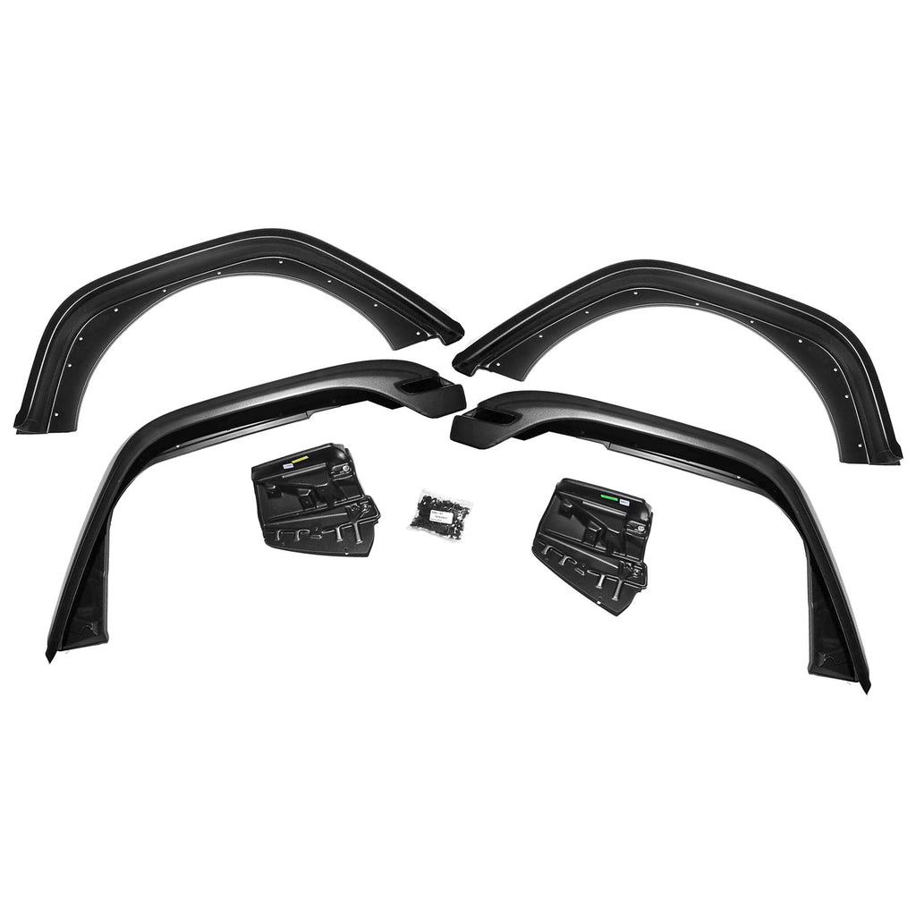 Wf1-Fender-Flares-Jeep-Wrangler-4Xe-(21-23)Wrangler-Jl-(18-23)-Rough-Country